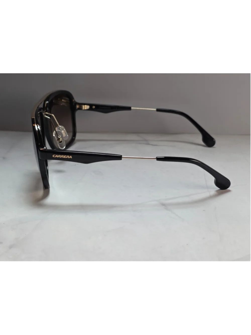 Carrera 133/S Black & Gold Aviator Sunglasses 😎✨
